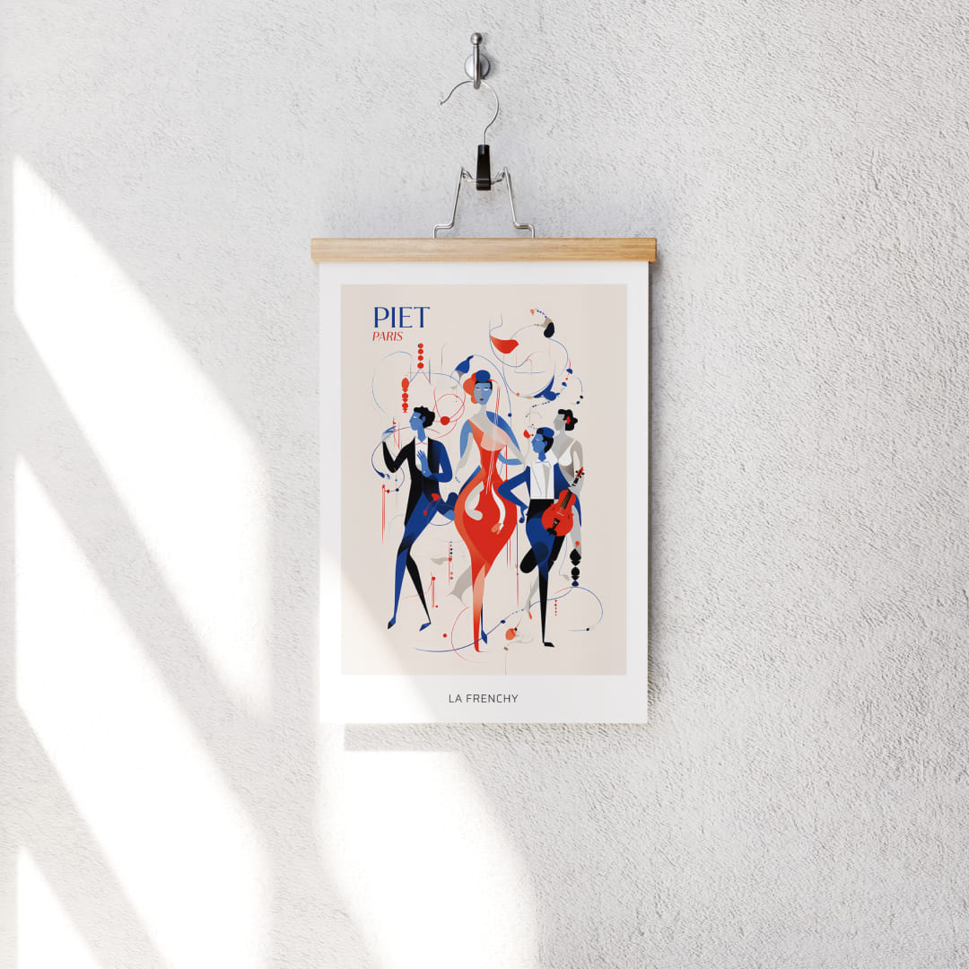 Piet Paris Poster muur